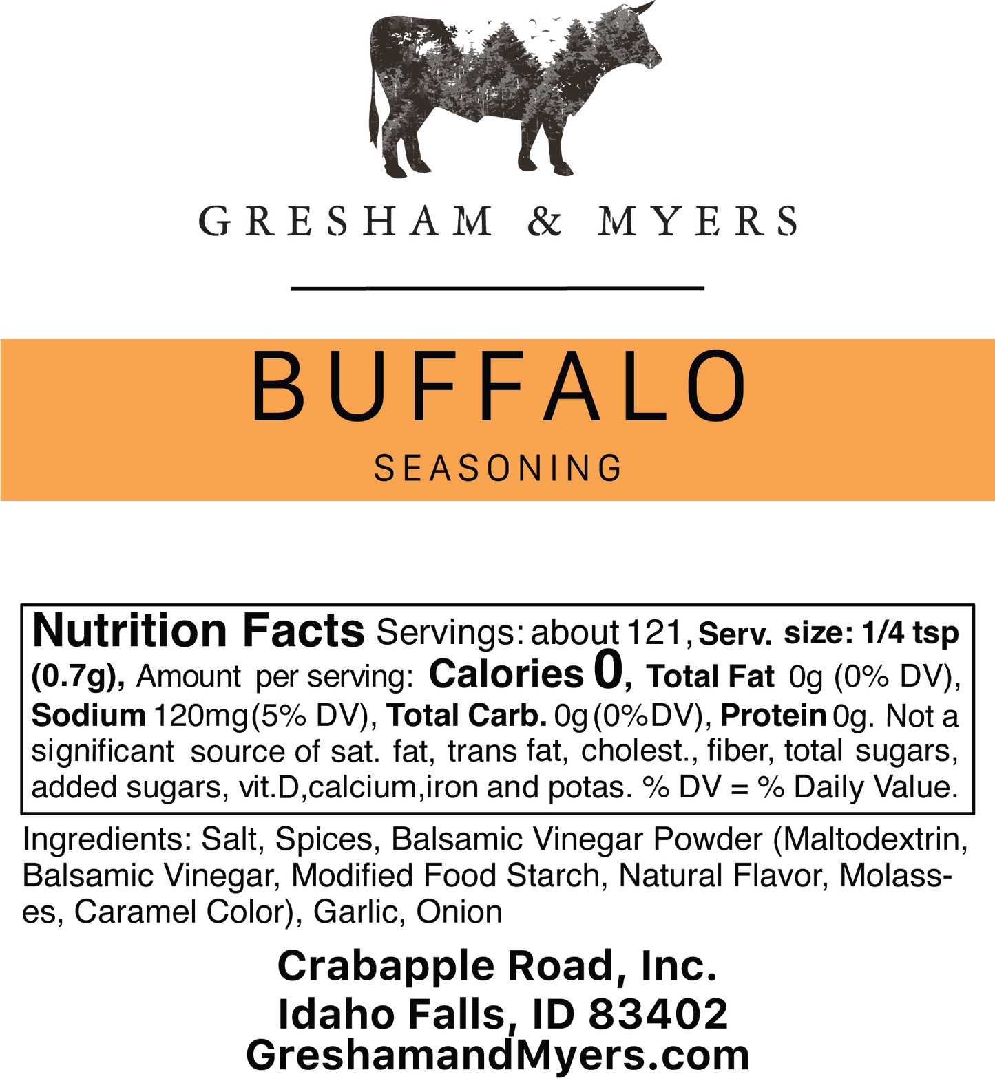 Buffalo Seasoning