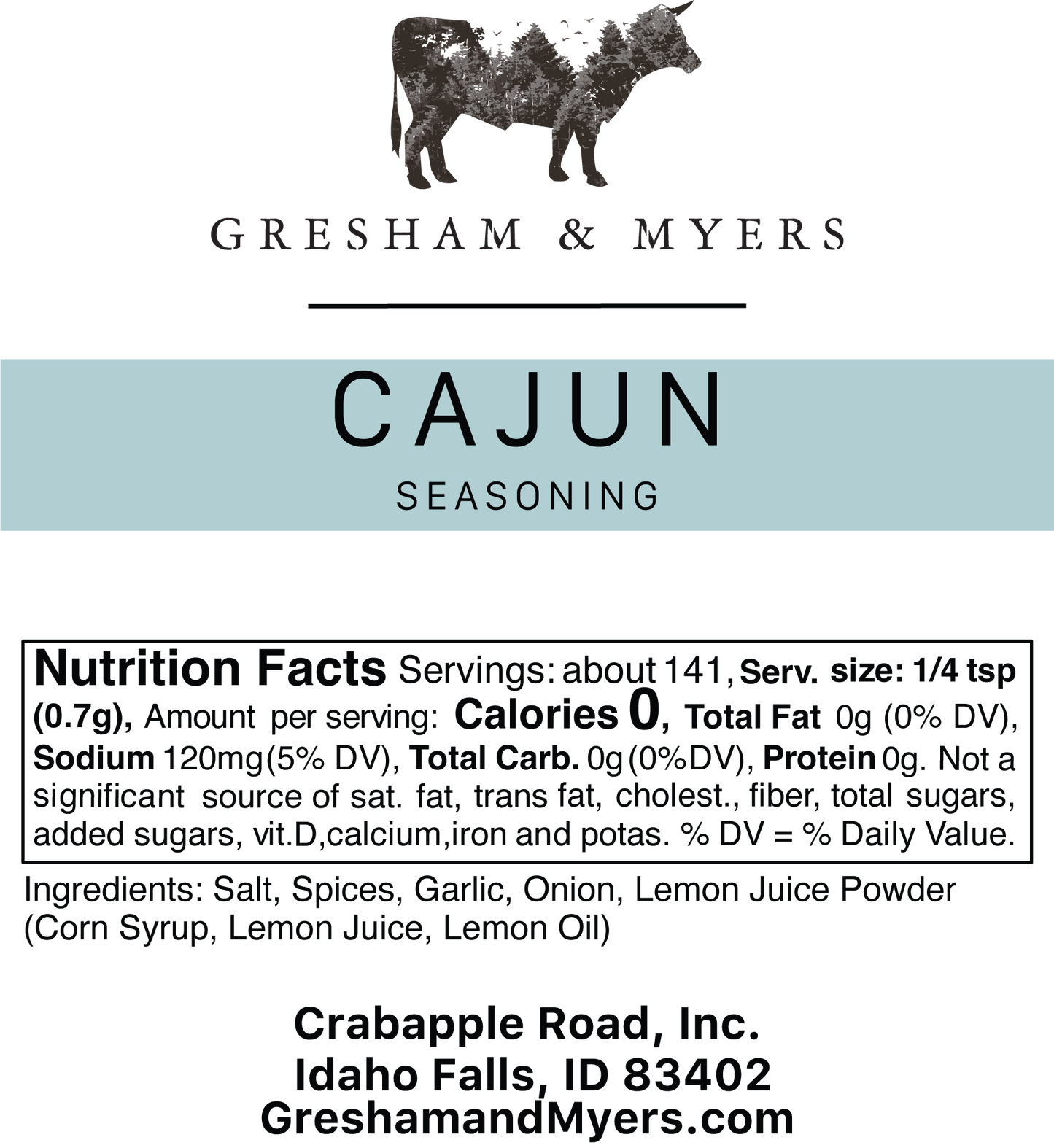 Cajun Seasoning