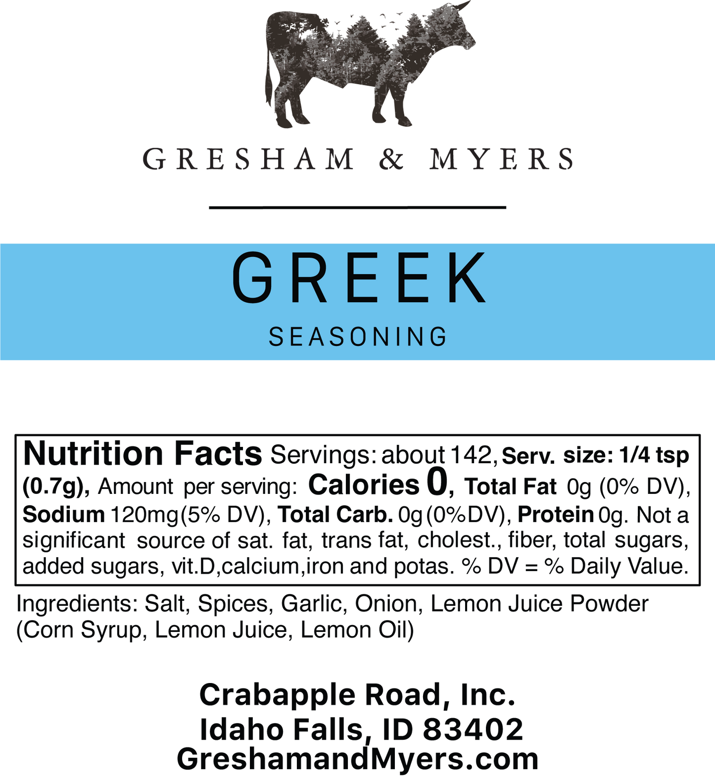 Greek Seasoning