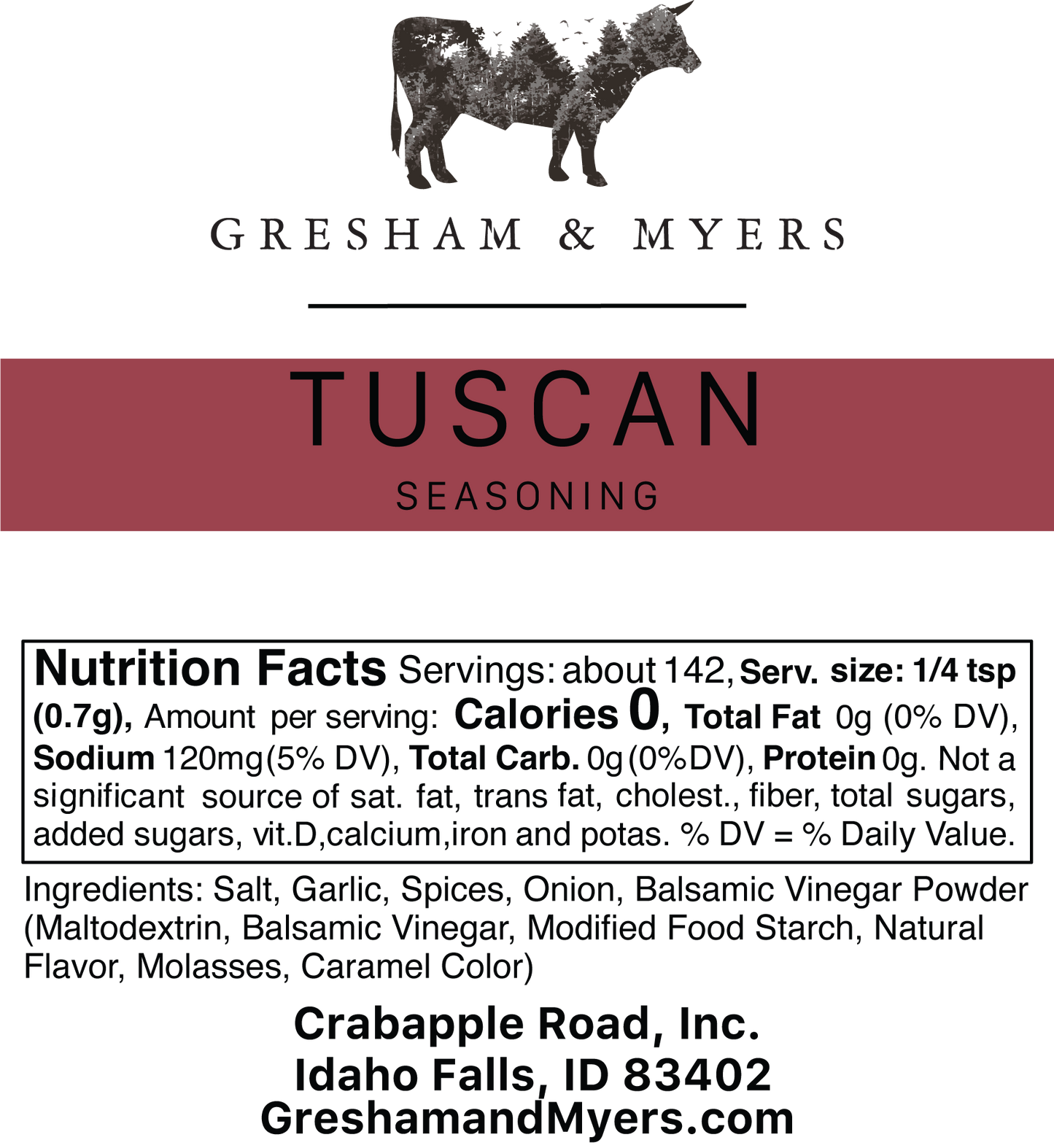 Tuscan Seasoning