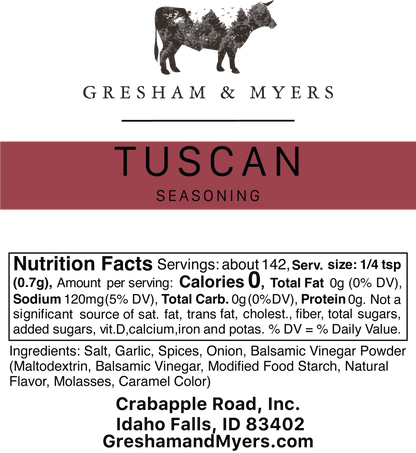 Tuscan Seasoning